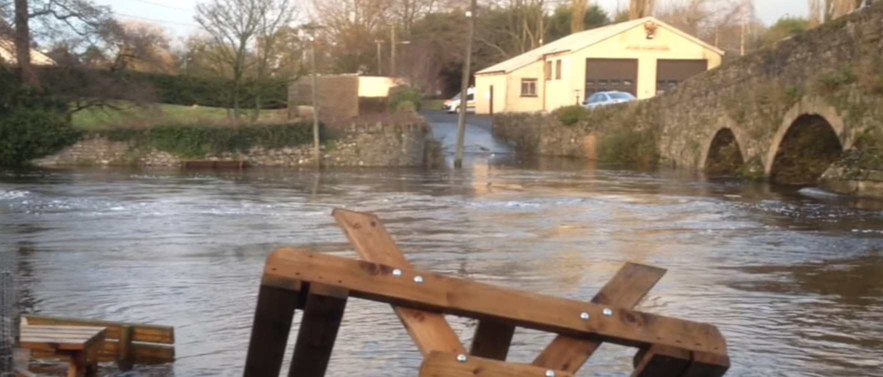 Rising Waters in Durrow.