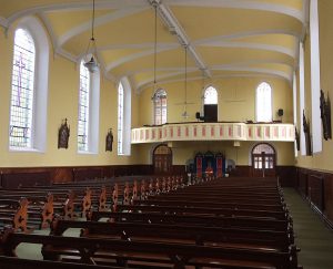 Interior of the Church of the Holy Trinity, Durrow, Co. Laois.